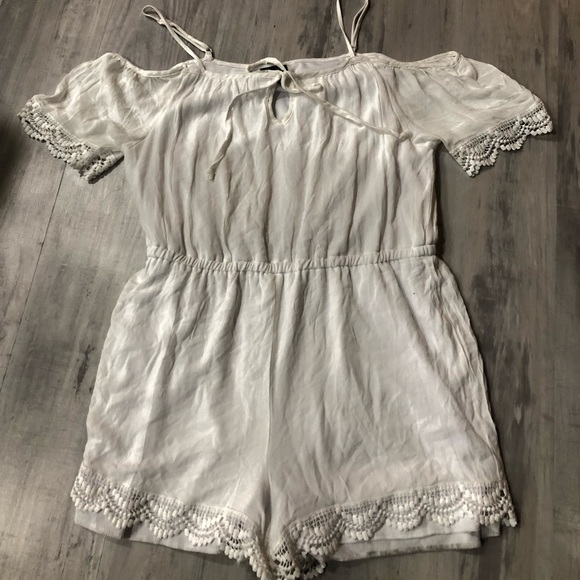 Rue21 Pants - All White Romper